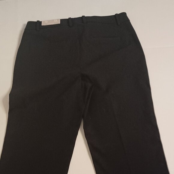 Chico’s Women’s Black Bi-Stretch Straight Crop Pants Size 10 NWT - Picture 5 of 16